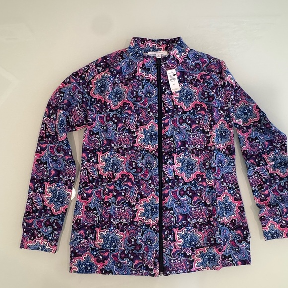 Talbots Multicolor Paisley Jacket - Picture 4 of 4